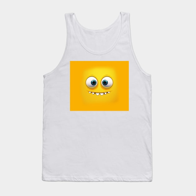 Smile with teeth Tank Top by daghlashassan